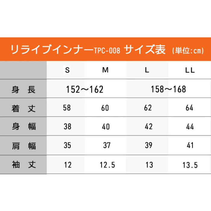 TPC-008リライブインナーβレディース