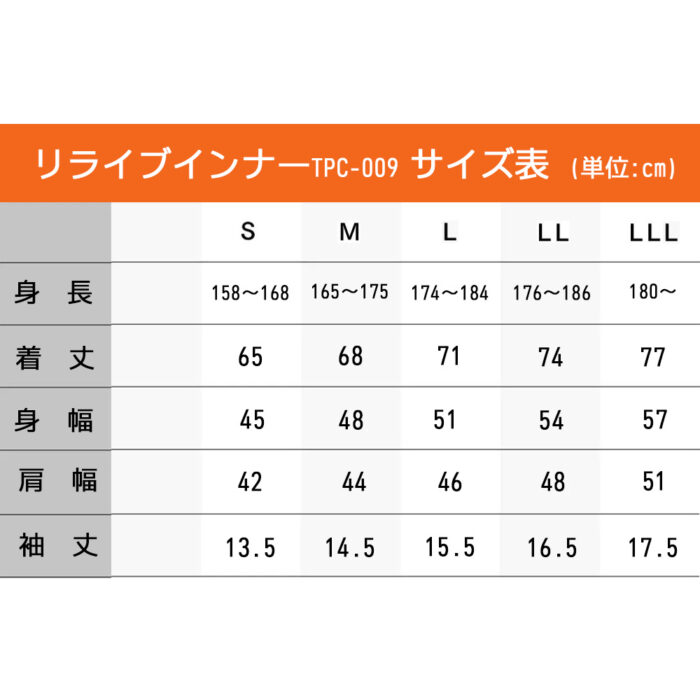 リライブインナーβTPC-009